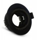 Foco Bascualte empotrar PC Negro 90mm, para Lámpara GU10/MR16